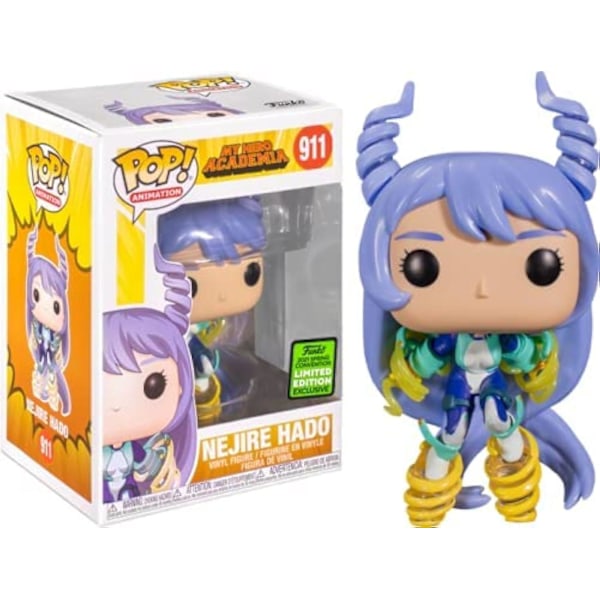 POP! Animation: My Hero Academia #911 Nejire Hado 2021 Forårs Konvention Delte Eksklusiv 1 Samlefigur