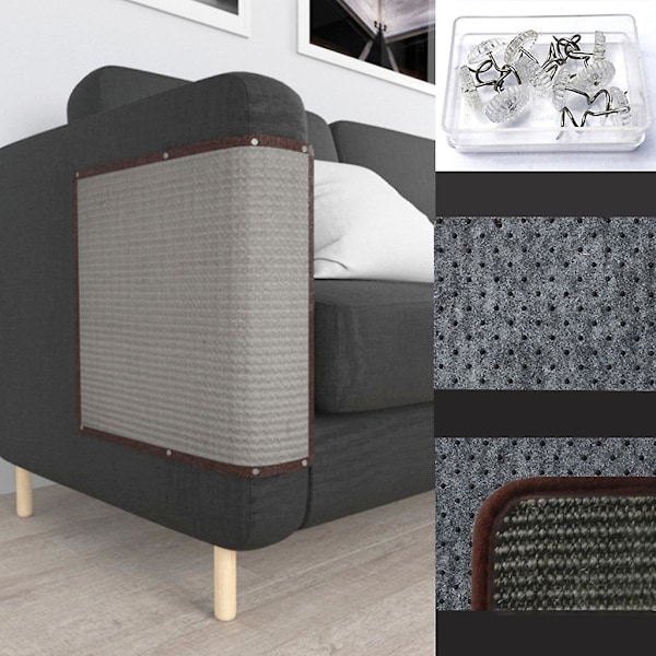 Kattklösmatta Soffa Skydd Naturlig Sisal Klösmatta Möbelskydd
