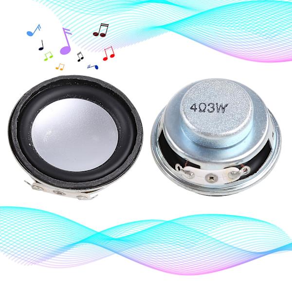 2 stycken/paket Minihögtalare för bärbara datorer 4 Ohm 3W Högtalare
