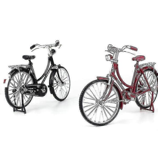 1:10 Legering Klassisk Retro Cykel Modell Ornament Gr