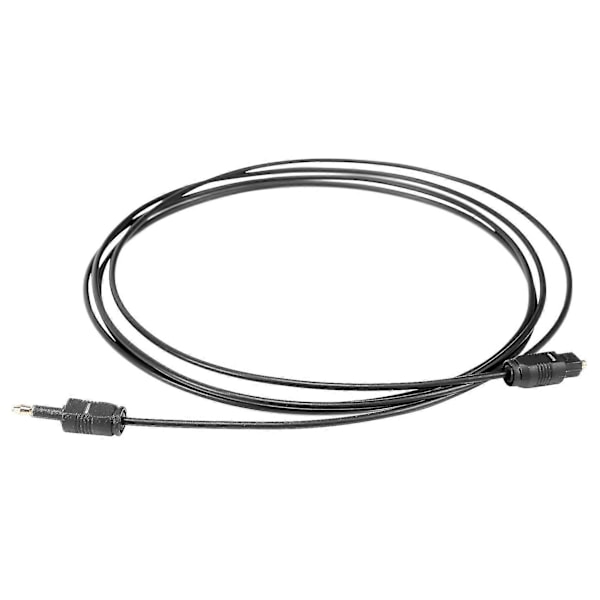 2M Mini 3.5mm-kontakt Digital Optisk Ljudkabel SPDIF Optisk Fiberledning