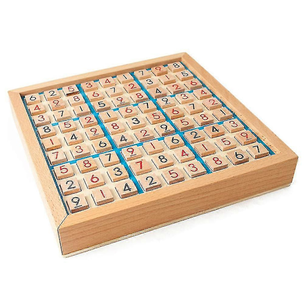 Träpusselbräde för Sudoku, Träsudokospelset