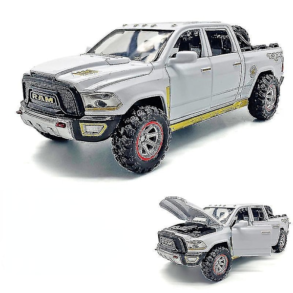 Dodge Ram Trx 1:32 Offroad Pickup Truck Legering Lyd-lys Bilmodell Barn Leke