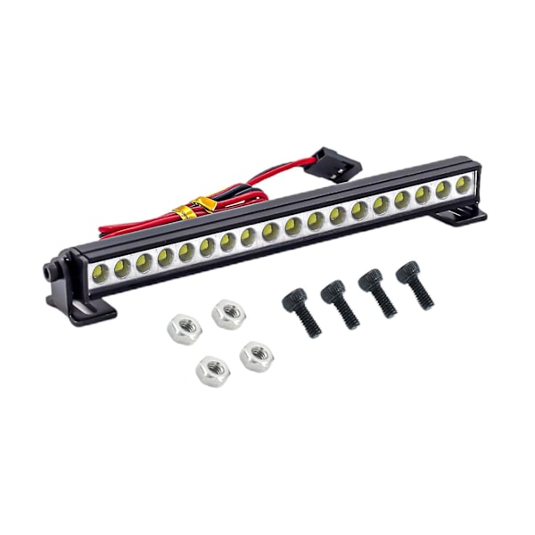 1/10 RC LED Ljusramp Taklampa Kit Ersättning för Axial SCX109 D90 Lastbilar (C)