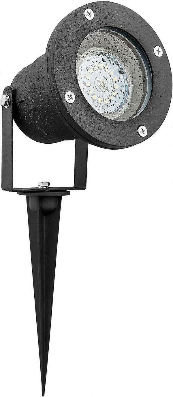 LED Hagelampe med Stake og Justerbart Spotlys