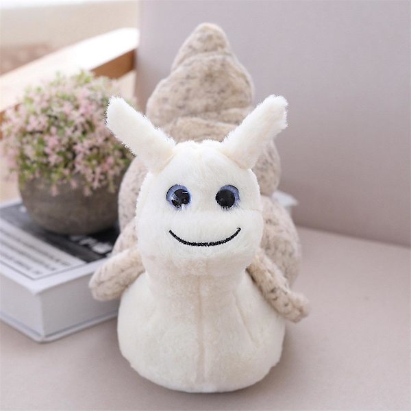 Kawaii Snigel Plyschleksak Mjuk Söta Leksaker Fylld Djurleksak 7 Tum