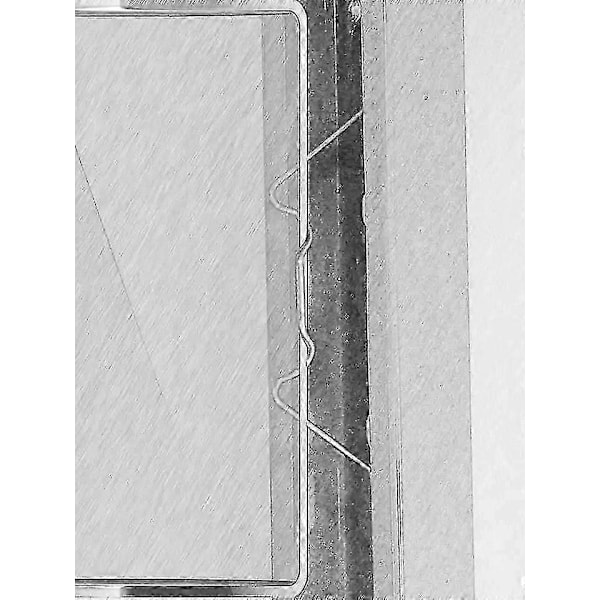 Drivhusglasclips Glasrude Fastgørelse Rustfrit Stål Overlap Havepleje 50 Stk. W Clips (C)