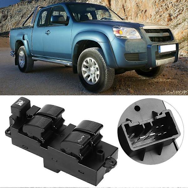 Elektrisk Fönsterhiss Masterkontrollbrytare Passar Mazda BT-50 2006-2012 UB93-66-350 (Höger)