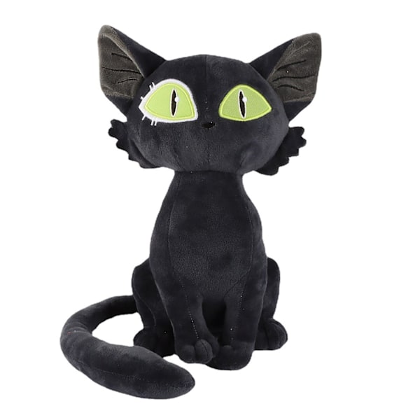 Plushleksak Suzume No Tojimari Katt Plush Daijin Plushies Katt Svart Vit