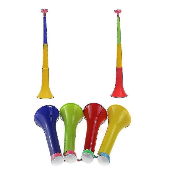 Vuvuzela VM-horn    Ett måste för årets VM    Extremt    högt (och irriterande)    Ca 38 cm långt