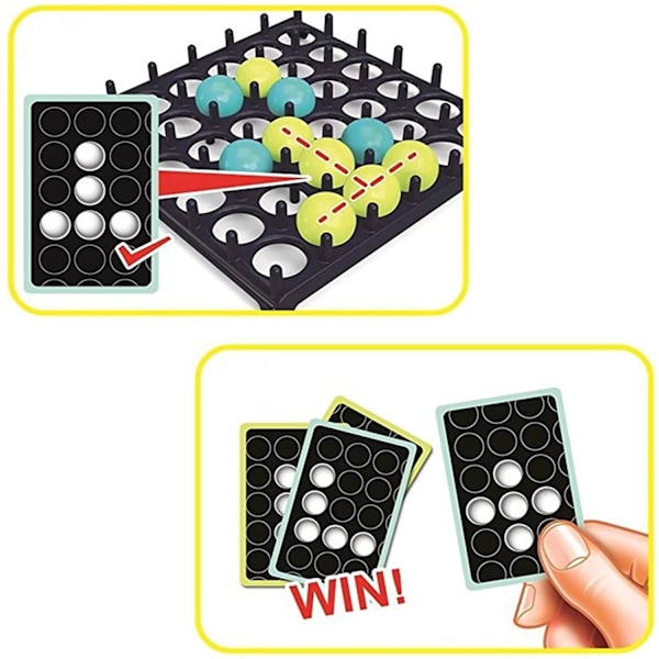Studsbollsspel, Hoppbollsleksaker för Barn, Familj och Föräldrar Spelar Hemma Brädspel, Brädspelsleksaker för 4-6 År Gamla Pojkar och Flickor (C)