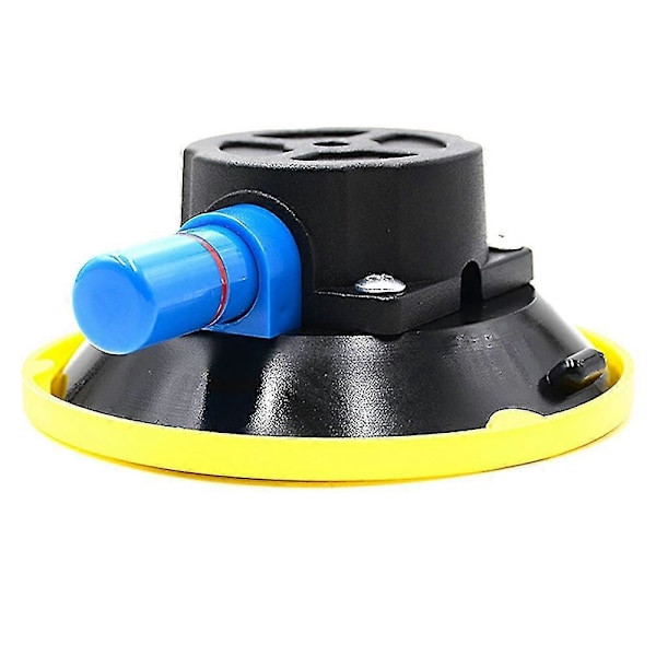4,5 tum 125 mm Konkav Vakuumkopp Stor Handpump Sugkopp med M6 Gängad Stift för Bilar