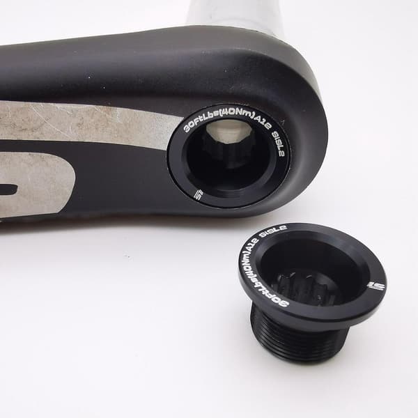 Kompatibel Cannondale Hollowgram SiSL2 Krankbolt Sæt - Sort - KP251/BLK