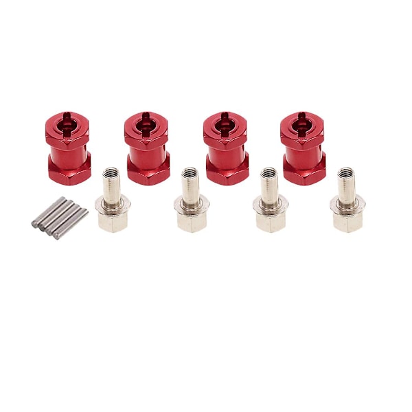 Hjul 12mm Hex Nav 15mm Förlängningsadapter Längre Kombinator För RC Bilar