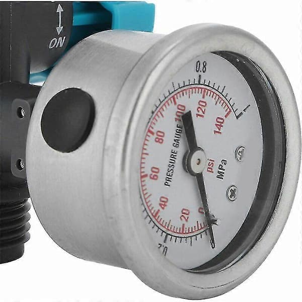 Vandtryksregulator med måler til drivhusvanding - 1-4 bar