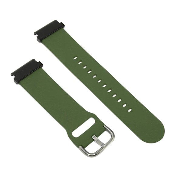22 mm Silikonarmband Smart Sportklockarmband Remmar Ersättning för Garmin Fenix 7 6 5 OD Grön[C]