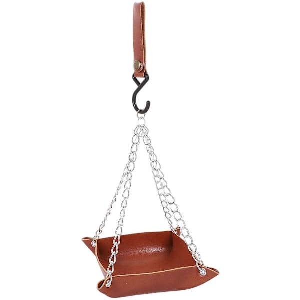 Hengende Fuglemater for Utendørs Bruk Automatisk Kolibrimater Slitesterk Fuglemater Organizer (C)