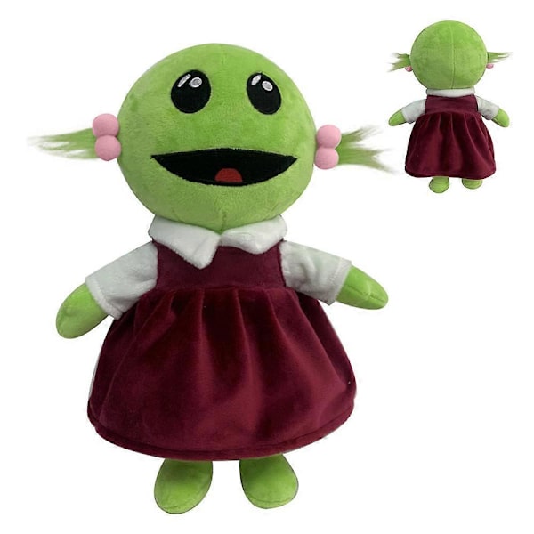 Nanalan Mona Plyschleksak Söt Cartoon Grön Alien Mjuk Fylld Docka Present Till Barn Vuxna