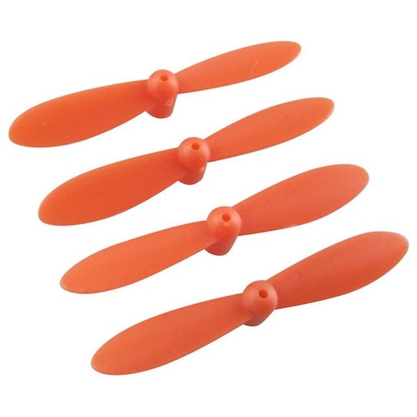 20 st Propeller Set Airscrew Ersättning för Cheerson CX 10 Mini Drone Quadcopter Helikopter RC Tillbehör Orange