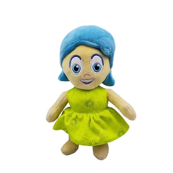 2024 Disney Pixar Inside Out Ilska Sorg Rädsla Glädje Ångest Avsky Karaktär Plyschleksaker Mjuk Fylld Dock Barnpresent 6 Stilar   -Sy