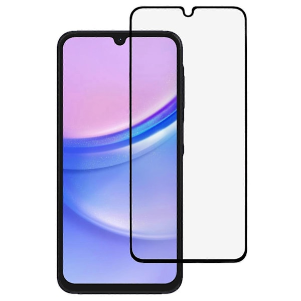 Härdat glasskärmskydd med full lim och silkestryck för Samsung Galaxy A16 5G/A16 4G (FCC)