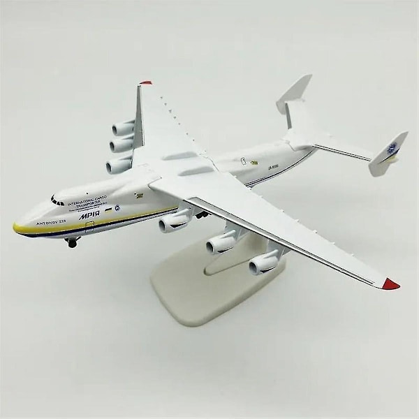 Metalllegering Antonov An-225 Mriya Flygplansmodell 1/400 Skalmodell Flygplansleksak kompatibel med