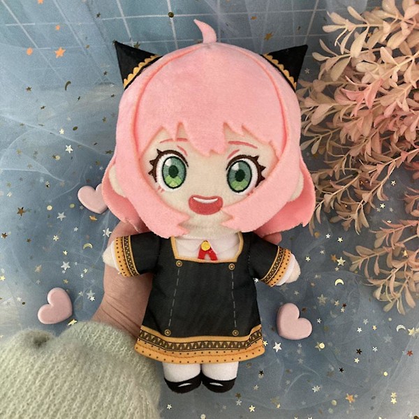Spy X Family Anime Karaktär Plyschdocka Mjukisdjur Leksak för Anime Fans Gåva Mjuk Stoppad Kudde Docka för Barn och Vuxna style 2