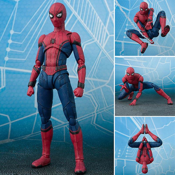 15 cm Spiderman Super Hero Doll Flyttbar actionfigur Barnleksakssamlingspresent