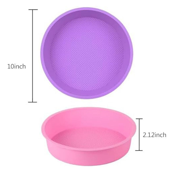 2-pack Cheesecakeformsskydd, Vattenbadsskydd för 9, 9,5 Tums Runda Springformar, Rund Tårta