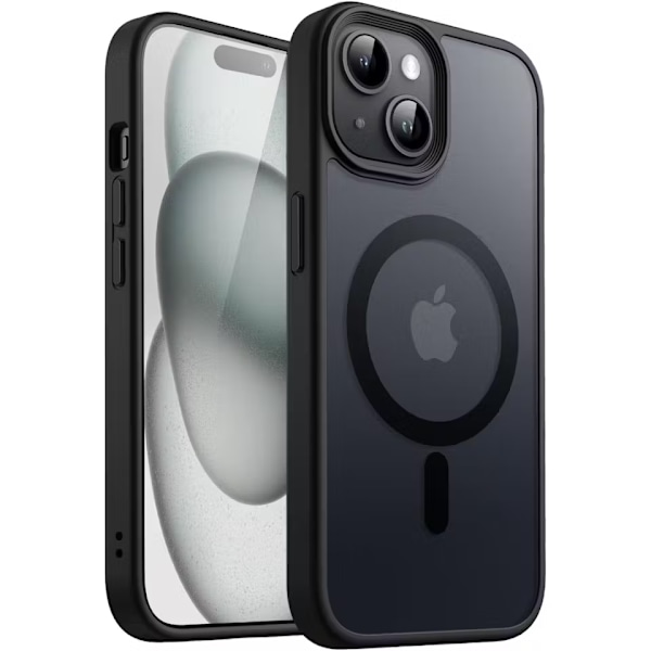 iPhone 15 Sort Magsafe Cover (C)