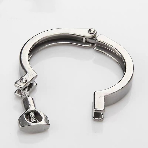 Klämma 64mm Sanitärt Rostfritt Stål Koppling Ferrule Tri Clamp Clover
