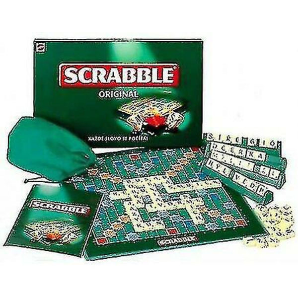 Scrabble Brädspel Utbildningsspel