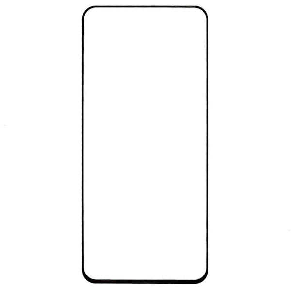 För Xiaomi Poco M6 4G Full Screen Protector Härdat Glas Full Lim Silkestryck Skärmskydd (C)