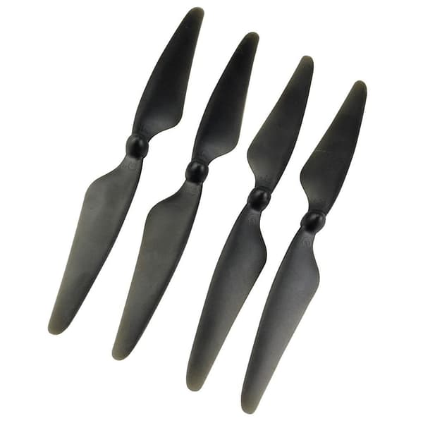 Reservedeler propeller for MJX Bugs 3 B3 Drone - 4 Pakning Svart