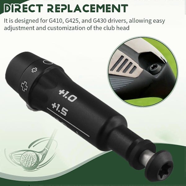 Golf Adapterhylse Erstatning for Ping G410 G425 G430 Driver og Fairway Woodz(0.335)