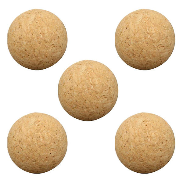 5 stk Bordfodbold Korkbolde Bordfodbold Bold Bordfodbold Tilbehør