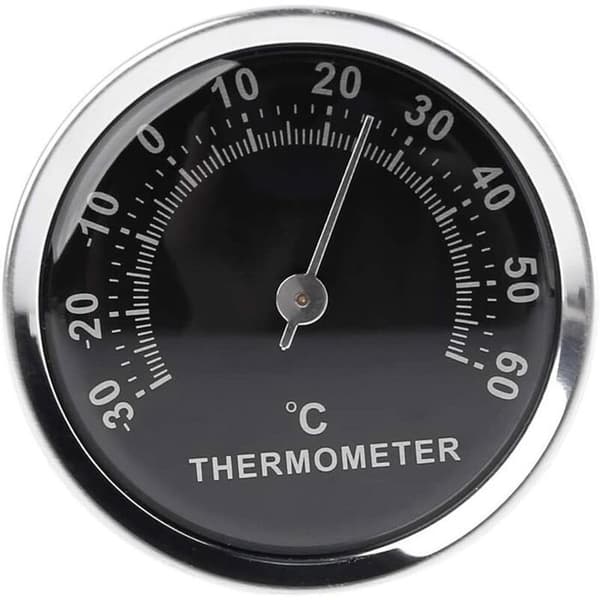 Minibiltermometer 58mm Mekanisk analog temperaturvisning med klistremerke[YJD]