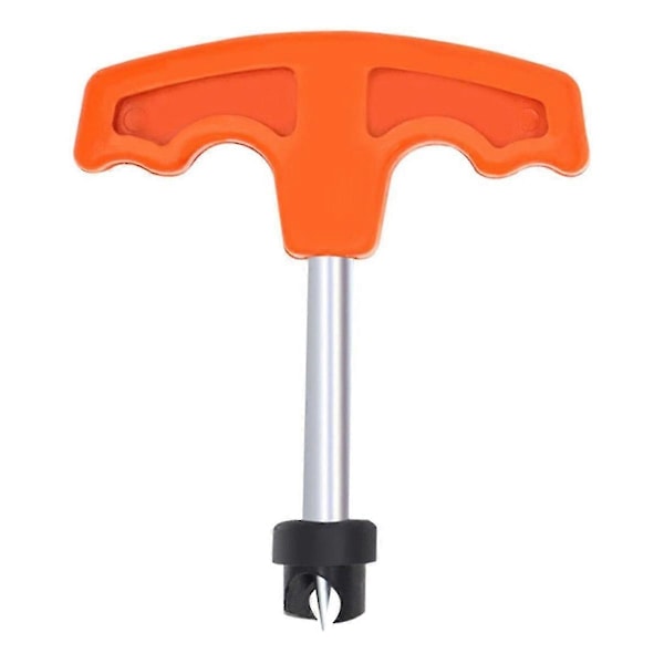 Borr för droppbevattningspip, 16 mm Perforator Bypass Öppningsborr Installationsverktyg Skjul Upp och Ner Micro Sprinklerhuvud (orange) (1 st)