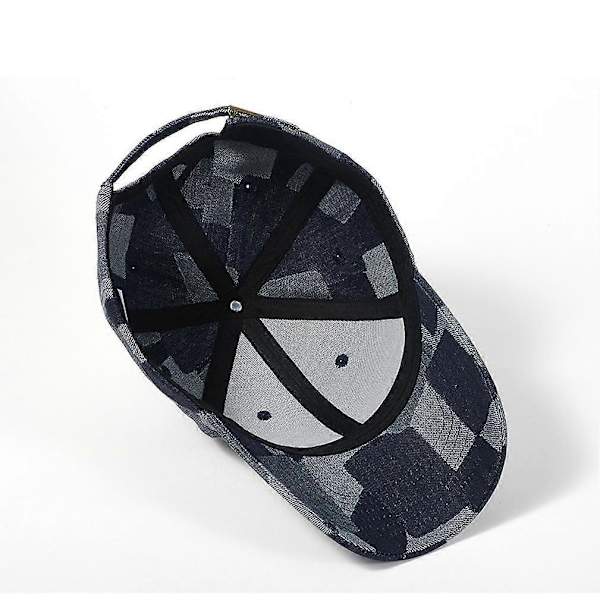 Unisex Vinter Snapback Baseball Keps Bomullsdenim