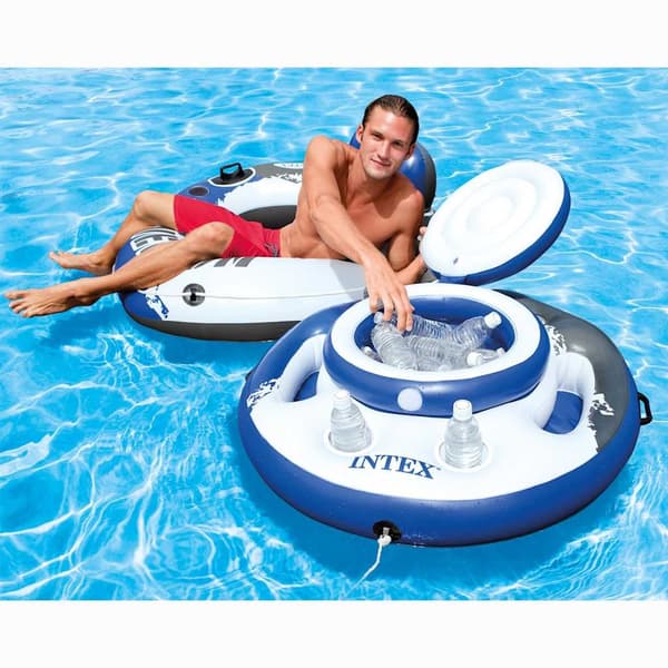 INTEX Ilmatäytteinen juomateline Mega Chill[C] Blå blue