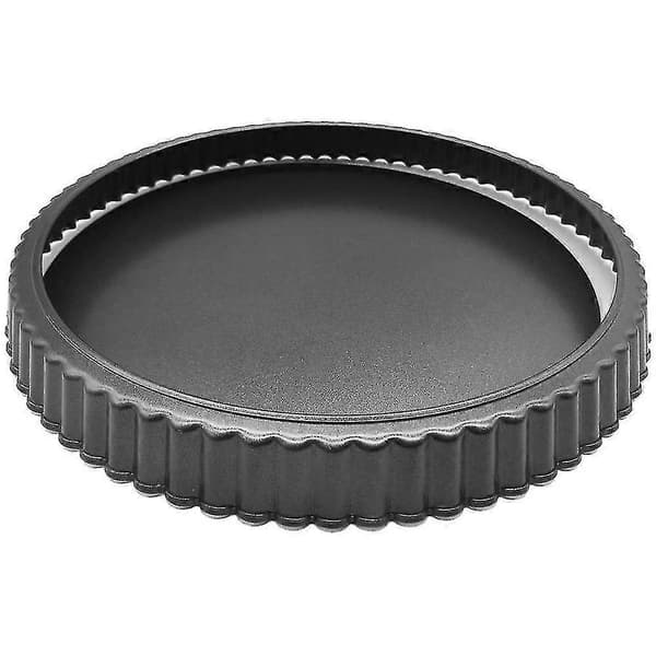 Tærteform 28 cm Løs Bund Quicheform Sort