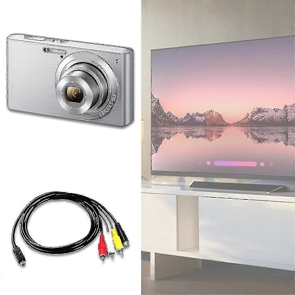 120cm Vmc 15fs RCA til 10-pin Port A/V-kabel for kamera 120cm