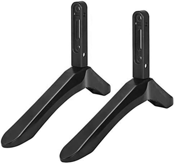 TV-stander i rustfrit stål til LCD-tv'er og skærme op til 65 tommer