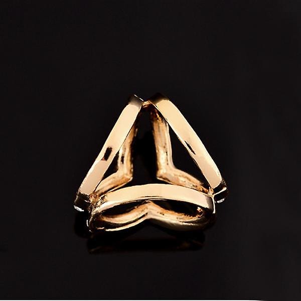Pieces Tricyklisk Spänne Scarves Ring Siden Scarves Clip Slide Dam Tjej Smycken (C)