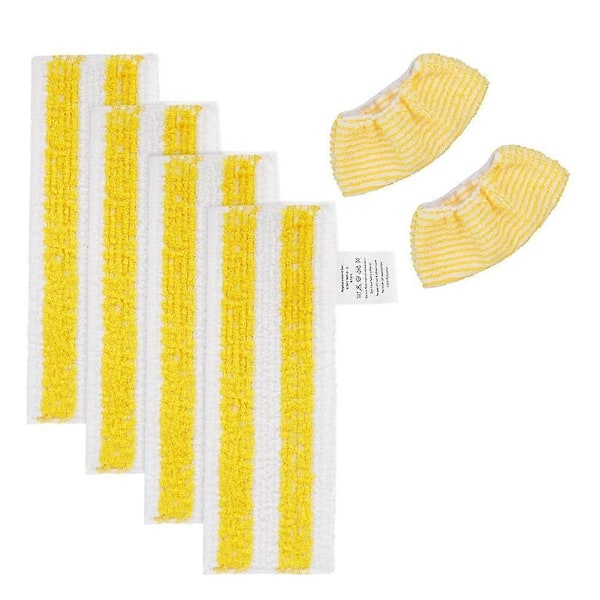 Ångmoppdynor för Kärcher EasyFix SC2 SC3 SC4 SC5 Ångtvätt, Mikrofiber Tvättbar Återanvändbar (C)