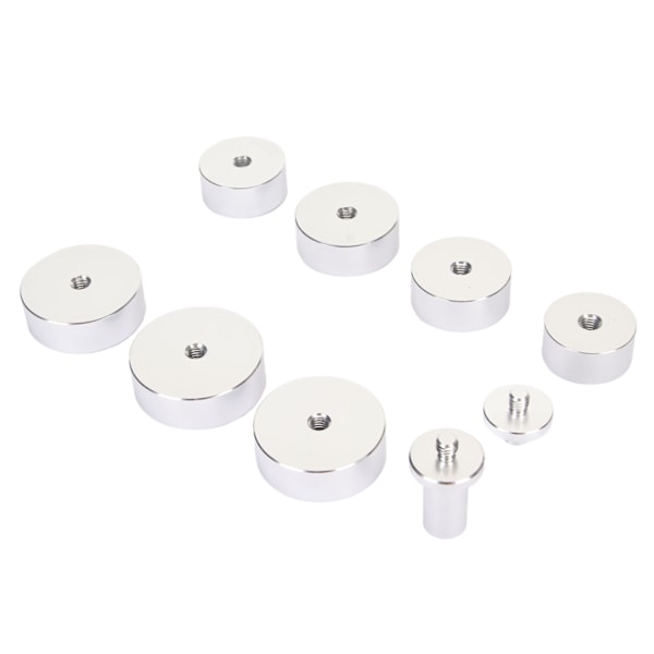 7-delad Pressverktyg för Bezel-fodral, Professionell Rund Urtavla Bakre Lock Press Reparationsverktygssats 27‑40mm[C]