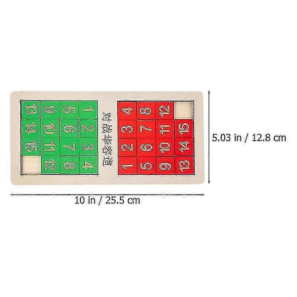 Matematik Legetøj til Børn - Tal Slide Puzzle