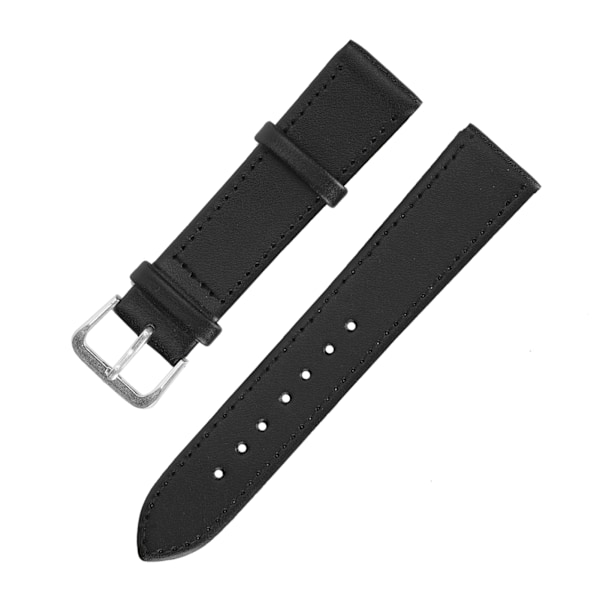 Stift Spänne Urband PU Läder Universal Ersättningsarmband Del Tillbehör 20mm / 0.79in[C]