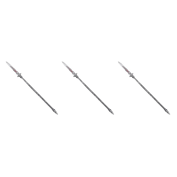 1/2/3/5 Mini Spydspids Model Prop Spydspids Modeller Ornament Tilbehør[C] Silver 3Set
