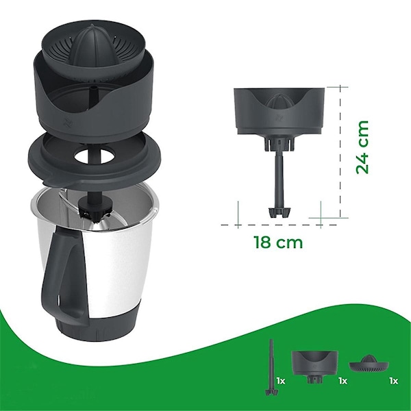 Til TM5 TM6 TM31 Saftseparator Ekstraktor Citron Appelsin Saft Tilbehørs Kurv Køkken Manuel Saft